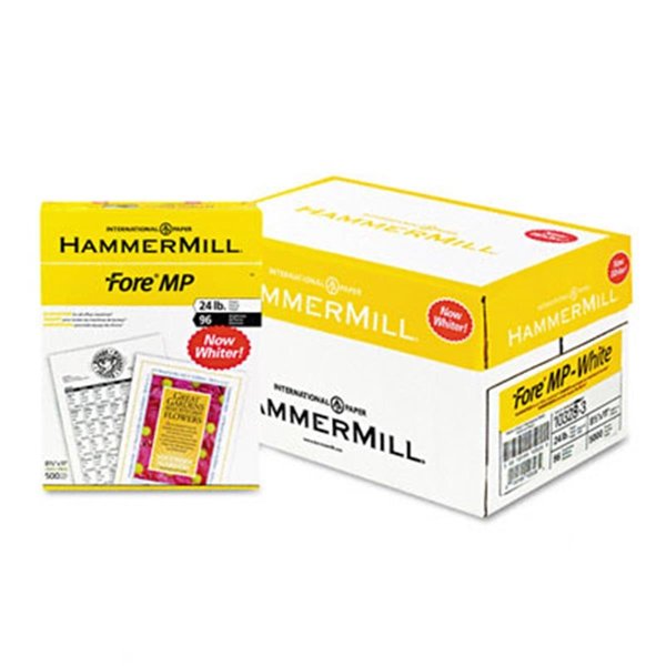 Hammermill Hammermill 103283 Fore MP Office Machine Paper  96 Brightness  24lb  Letter  5 000 Sheets/Carton 103283